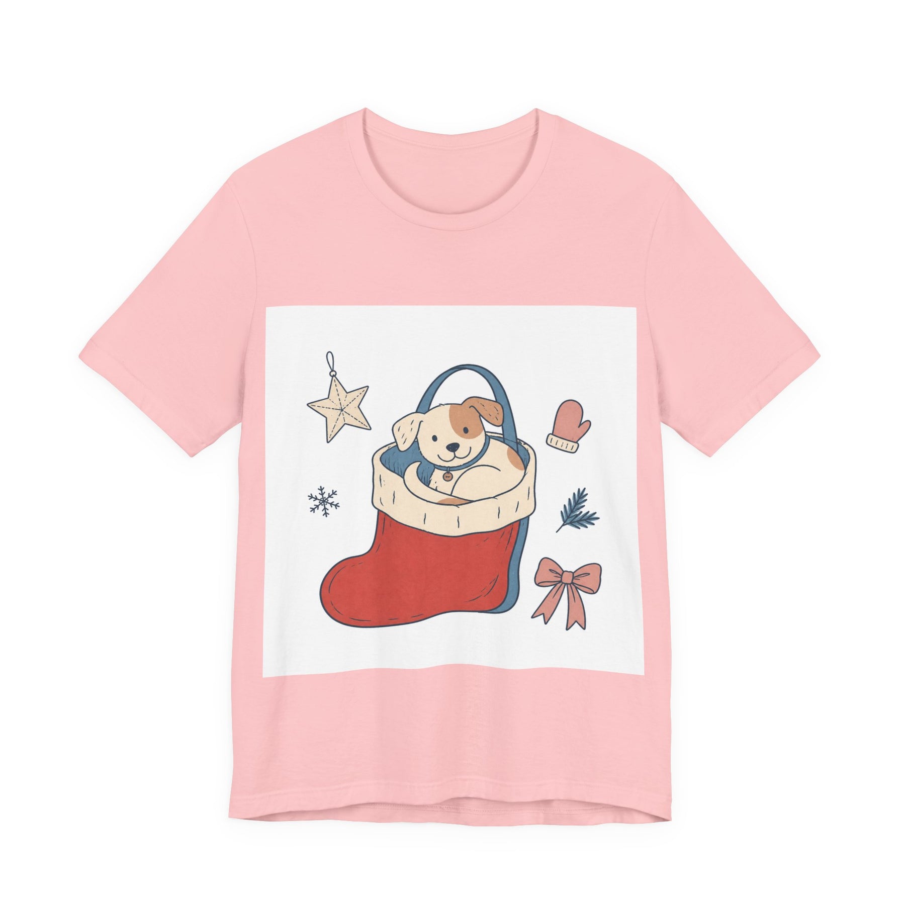 Mabu Pet Christmas Pastel Doodle Tee