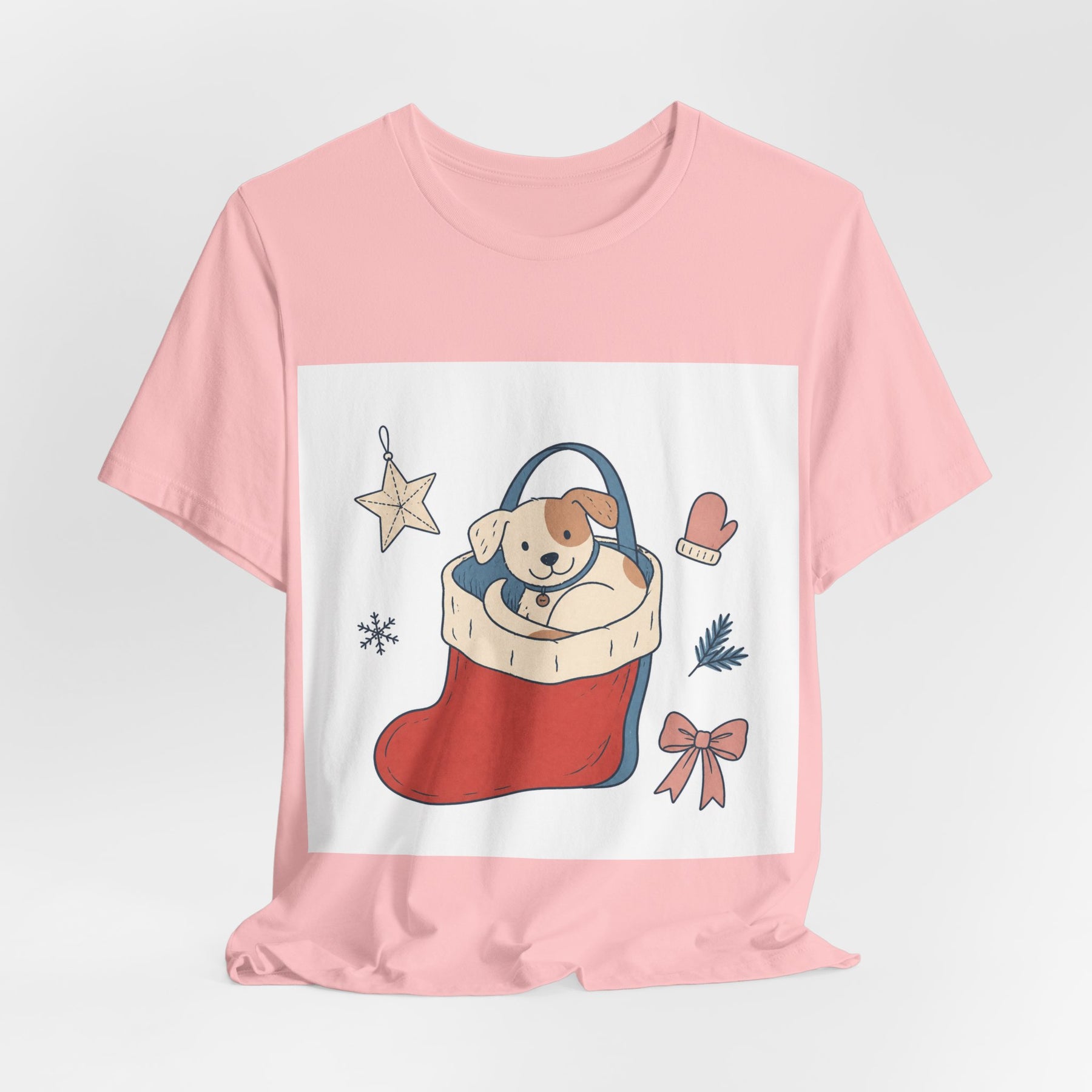 Mabu Pet Christmas Pastel Doodle Tee