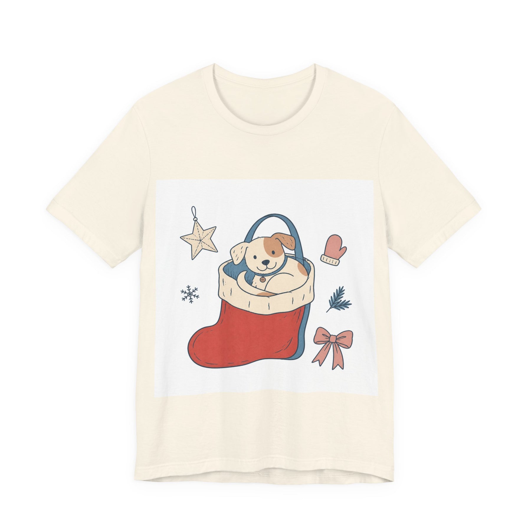 Mabu Pet Christmas Pastel Doodle Tee