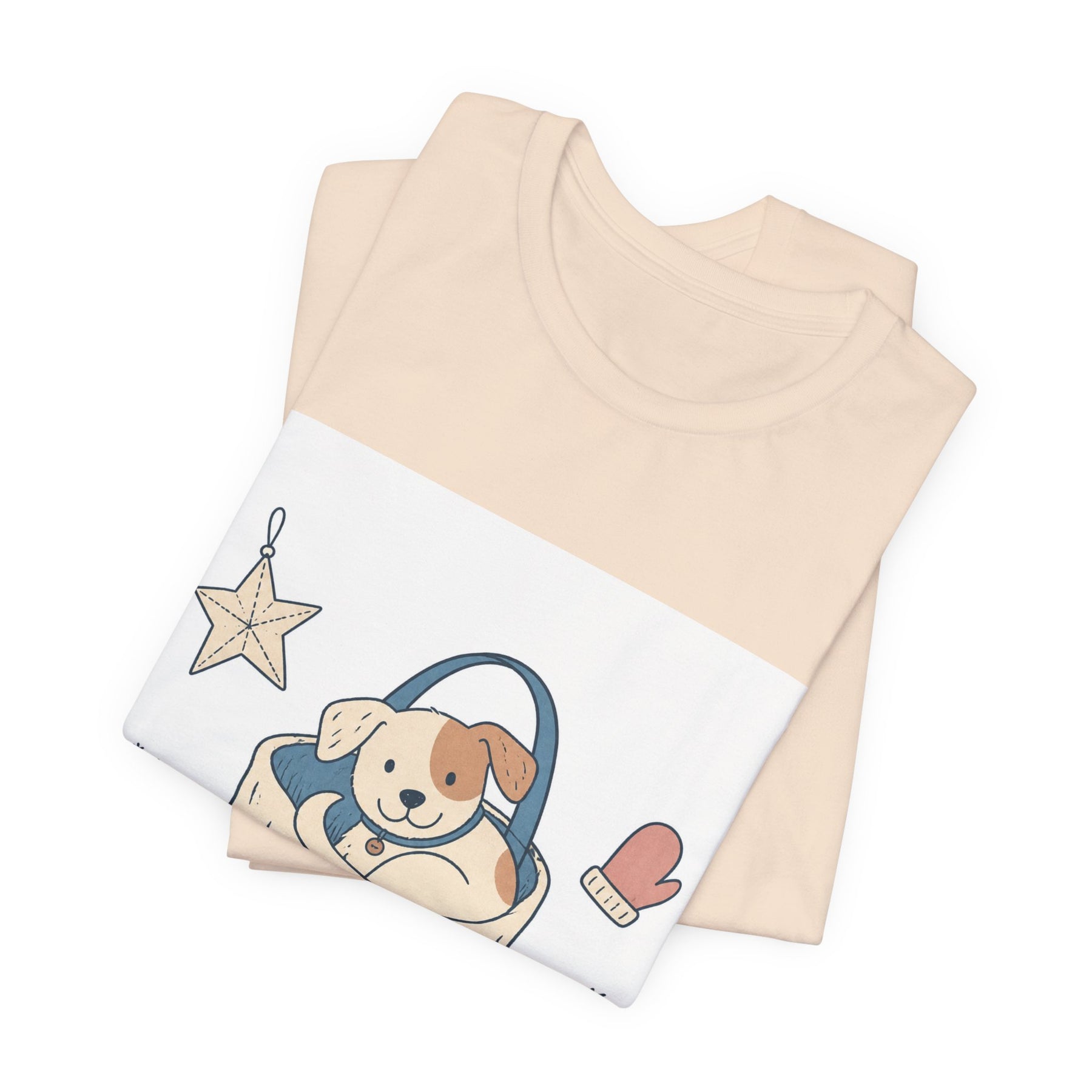 Mabu Pet Christmas Pastel Doodle Tee