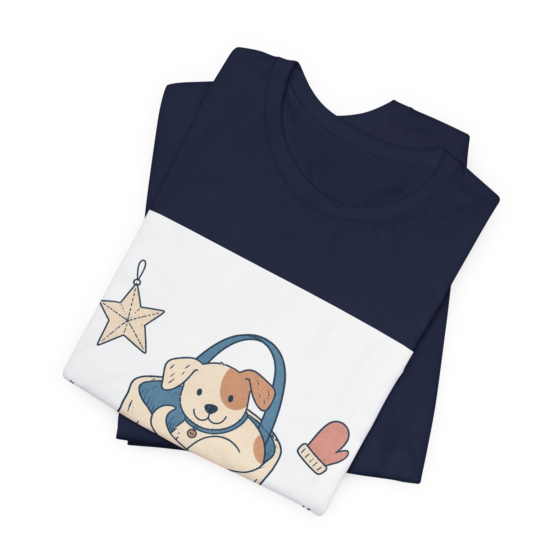 Mabu Pet Christmas Pastel Doodle Tee