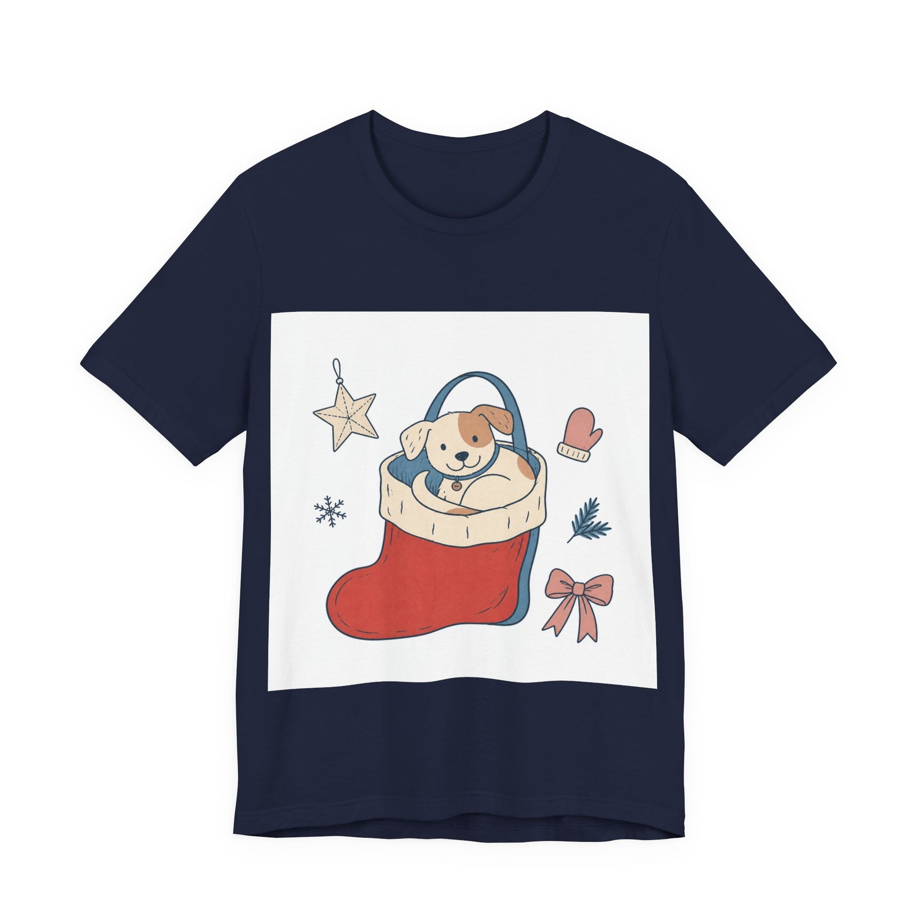 Mabu Pet Christmas Pastel Doodle Tee
