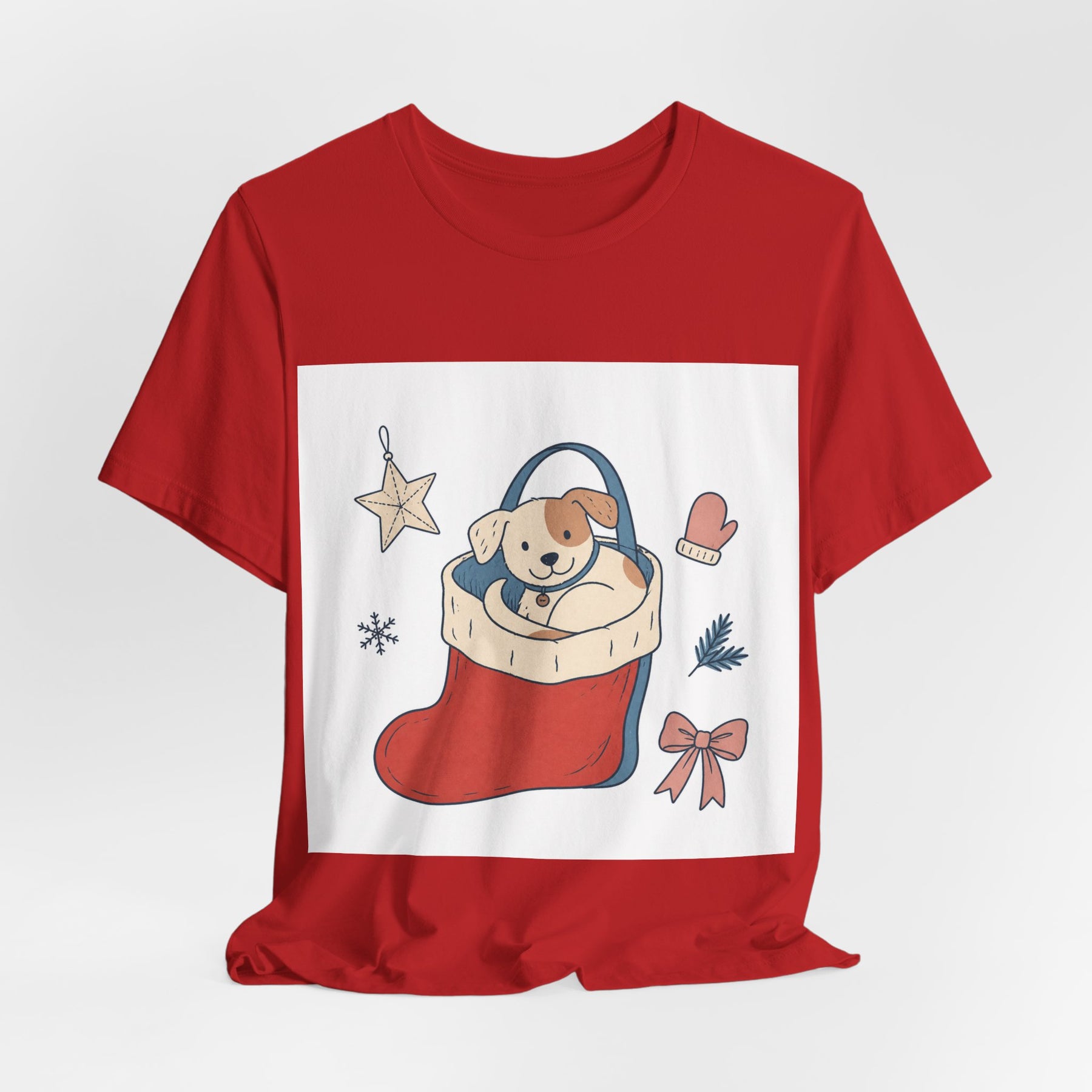Mabu Pet Christmas Pastel Doodle Tee
