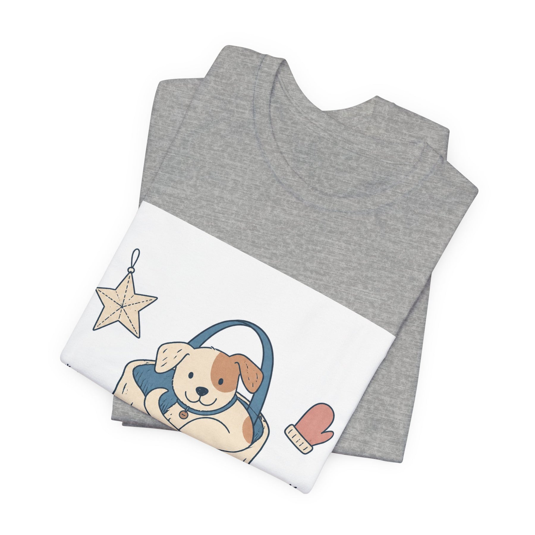 Mabu Pet Christmas Pastel Doodle Tee