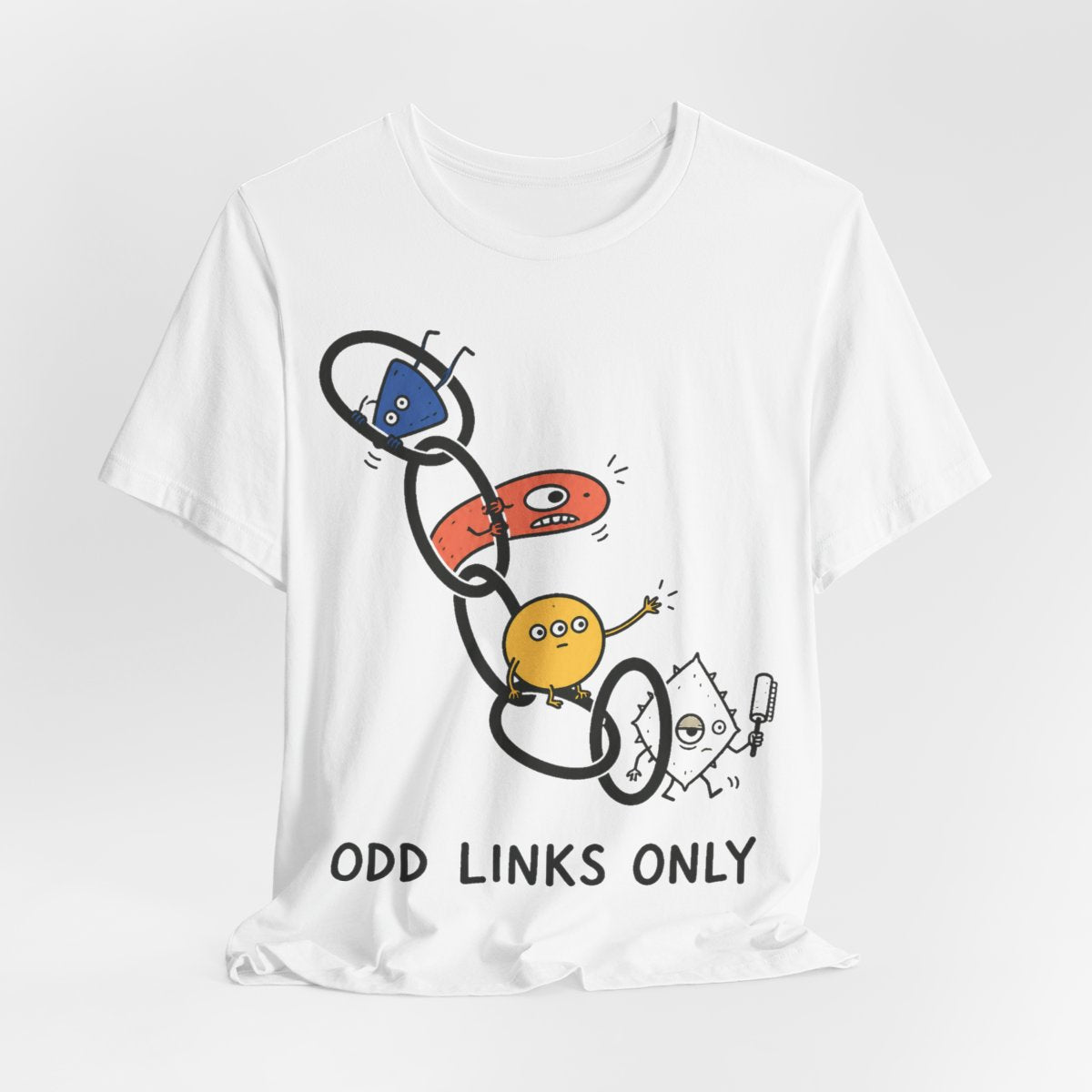 Odd Link Creature Tee — Printify mockup