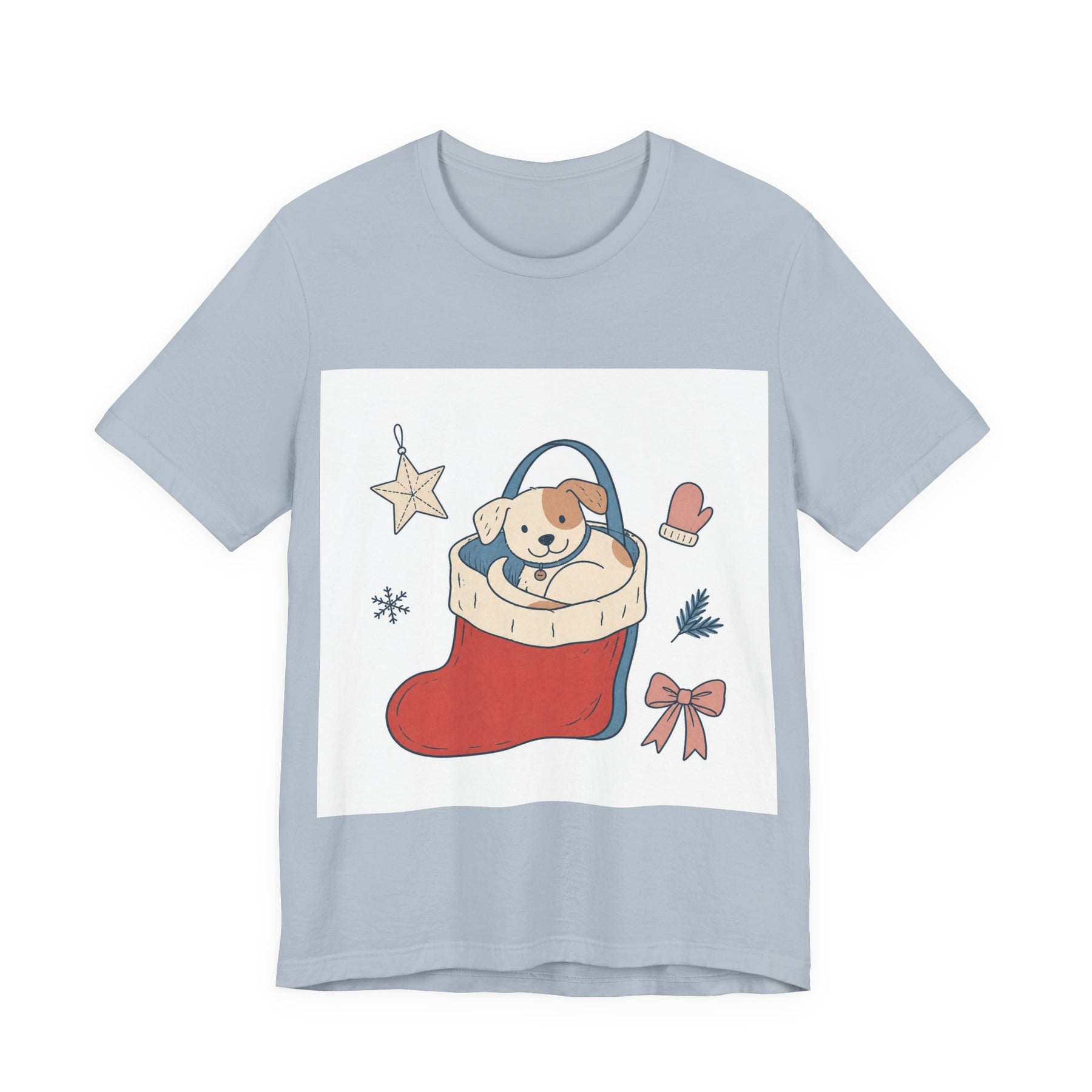 Mabu Pet Christmas Pastel Doodle Tee