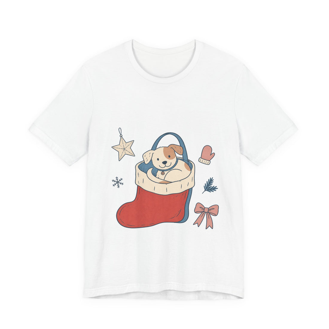 Mabu Pet Christmas Pastel Doodle Tee