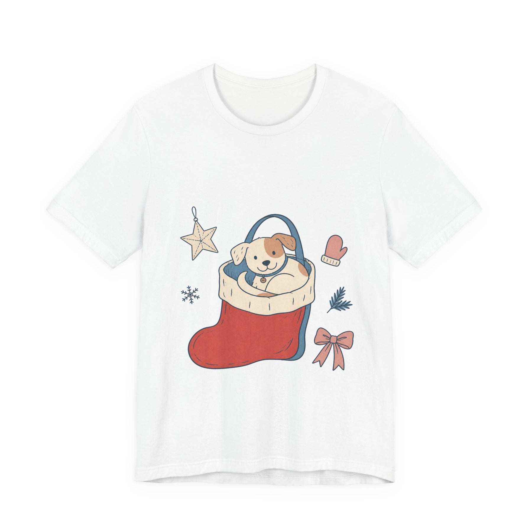 Mabu Pet Christmas Pastel Doodle Tee