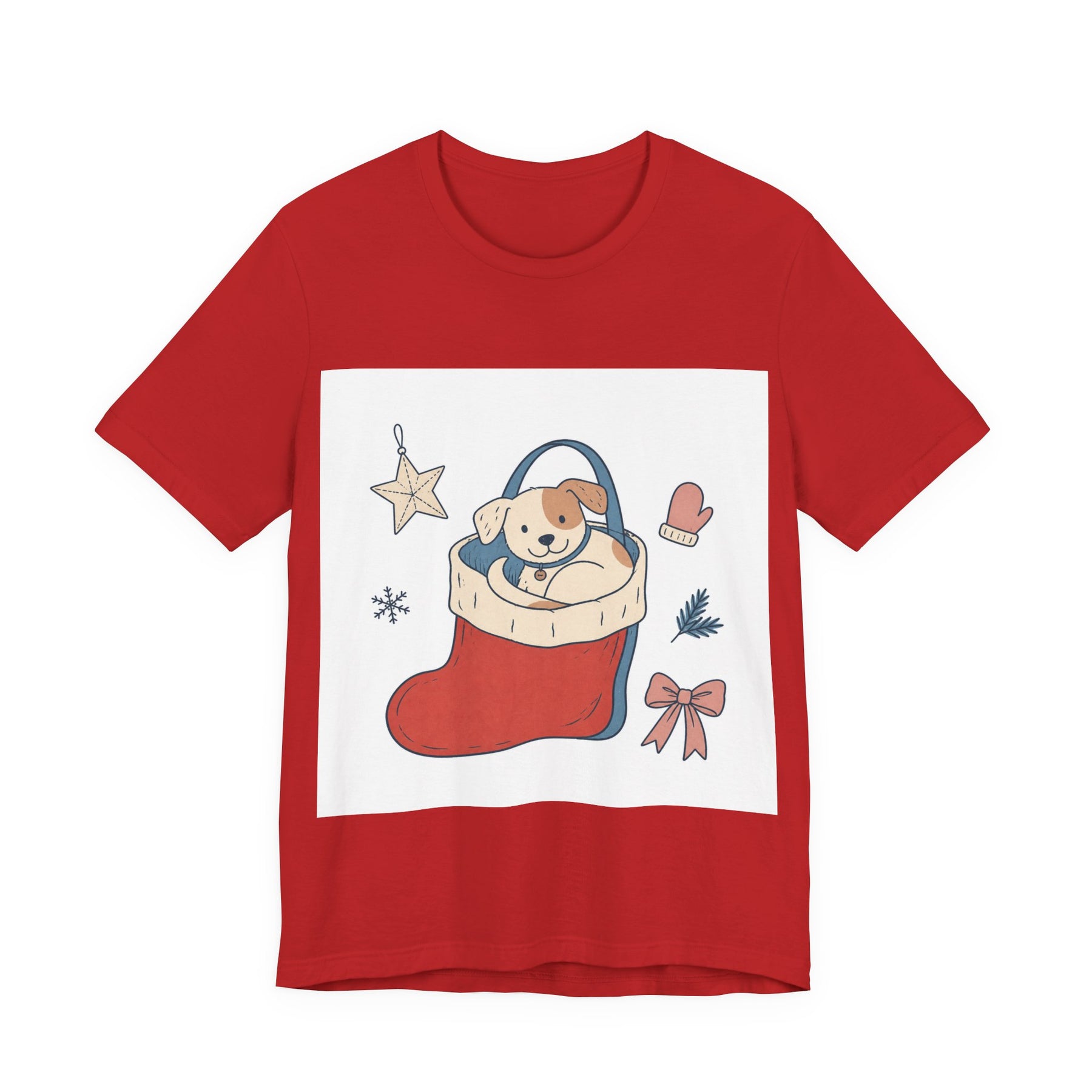 Mabu Pet Christmas Pastel Doodle Tee