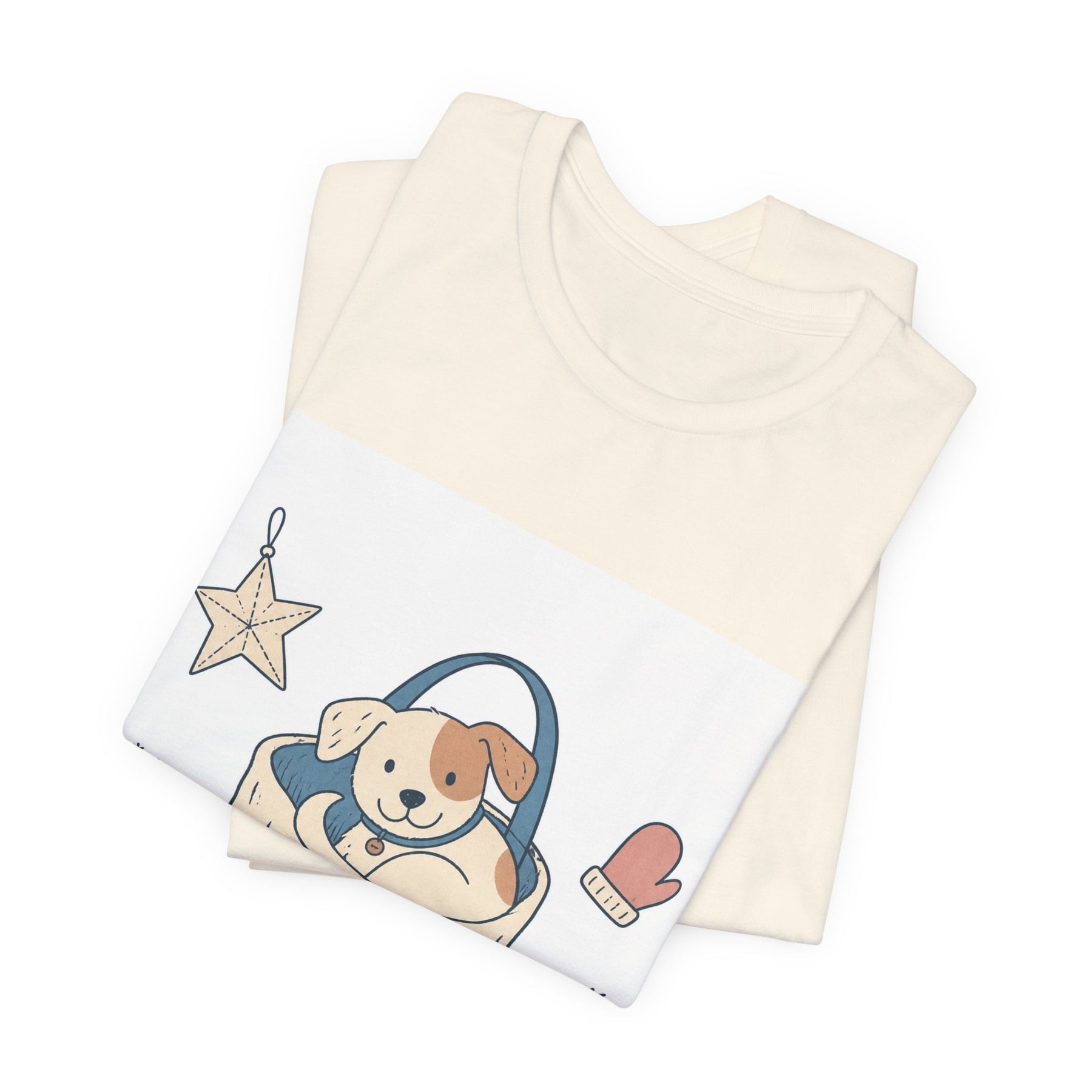 Mabu Pet Christmas Pastel Doodle Tee