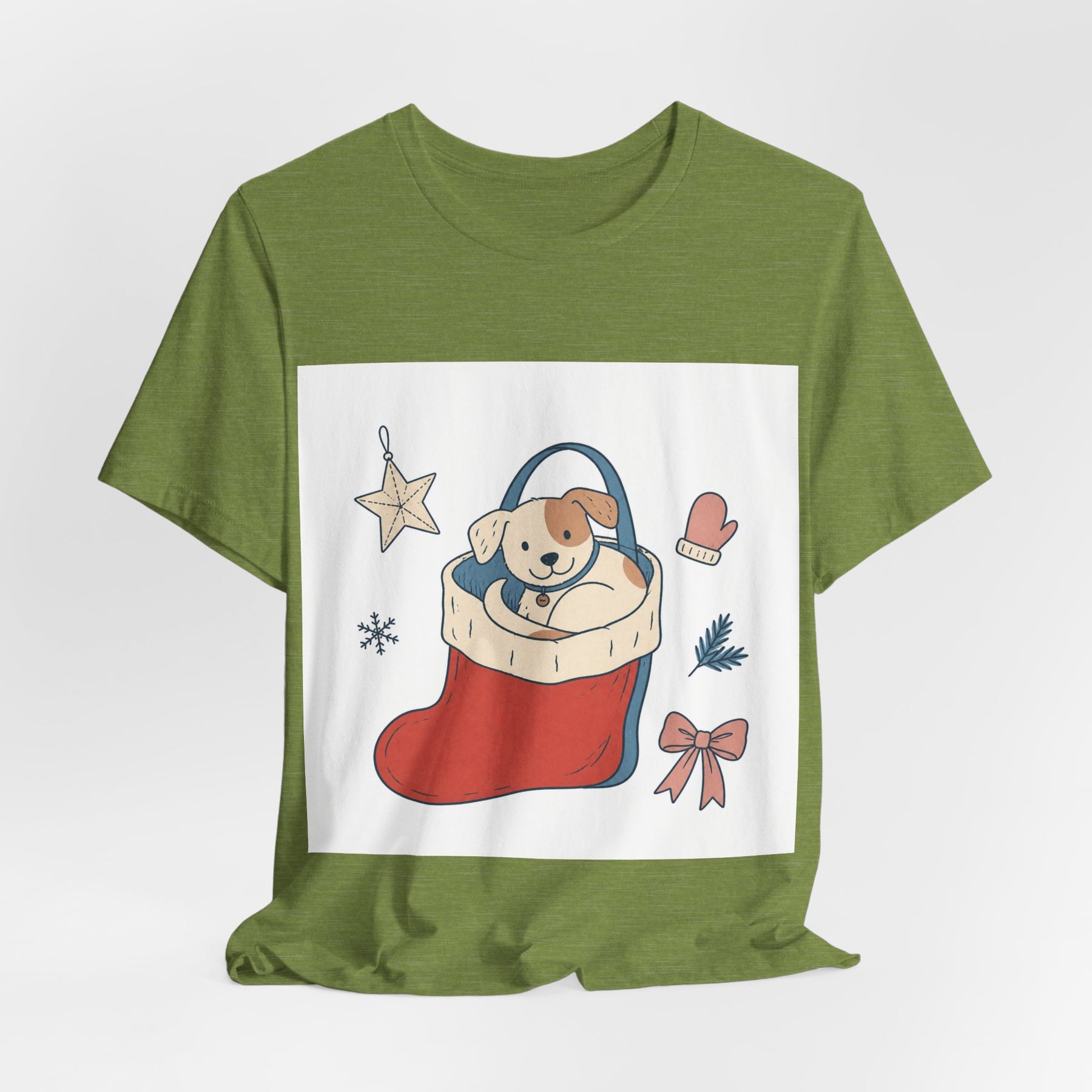 Mabu Pet Christmas Pastel Doodle Tee