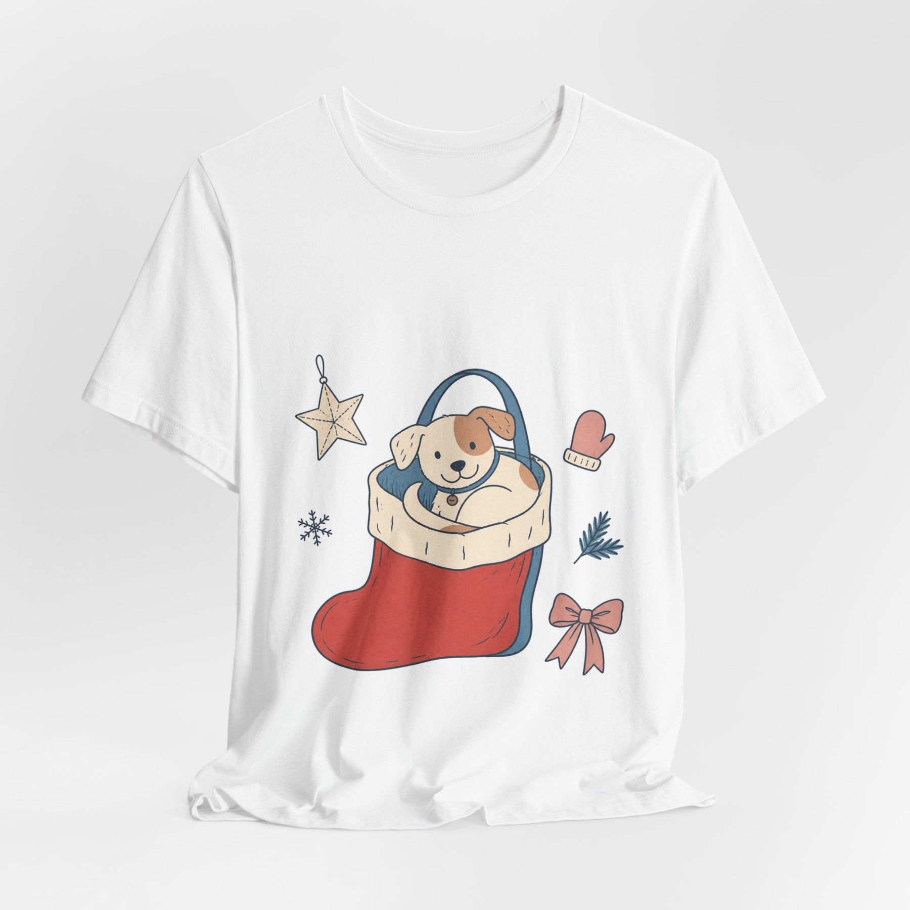 Mabu Pet Christmas Pastel Doodle Tee
