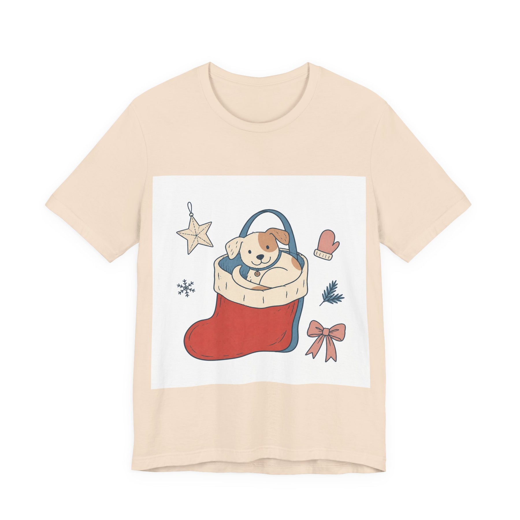 Mabu Pet Christmas Pastel Doodle Tee