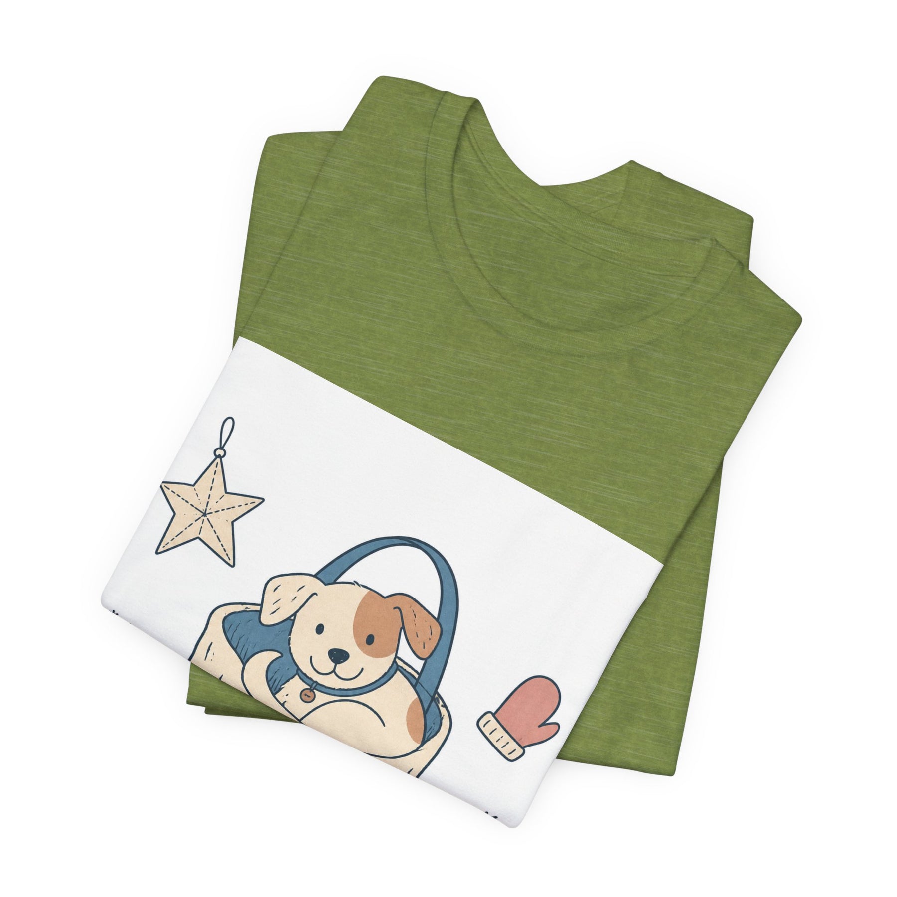 Mabu Pet Christmas Pastel Doodle Tee
