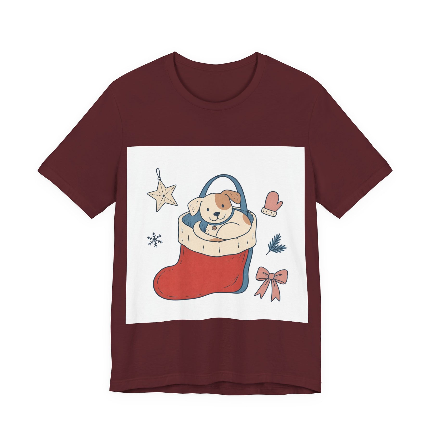 Mabu Pet Christmas Pastel Doodle Tee
