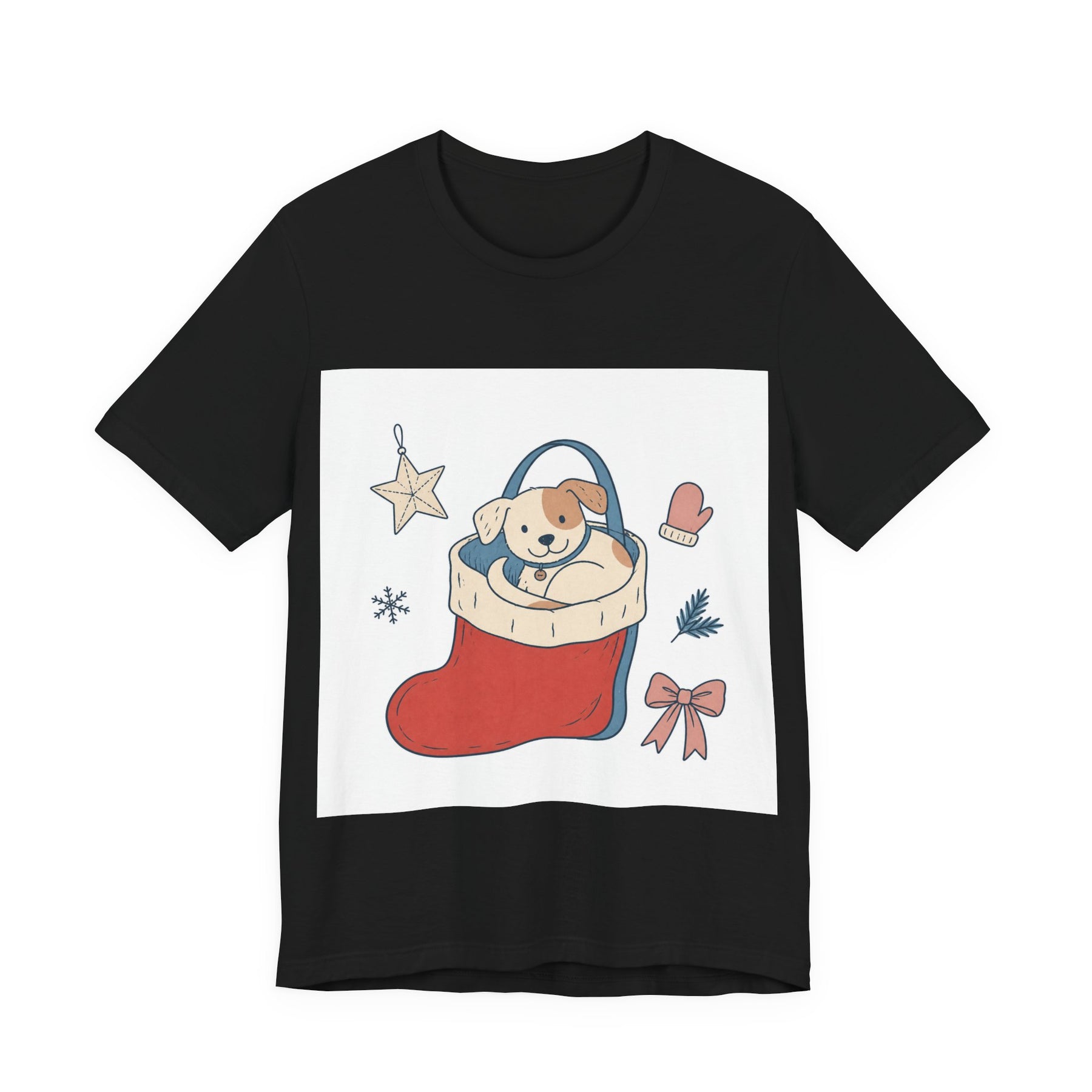 Mabu Pet Christmas Pastel Doodle Tee