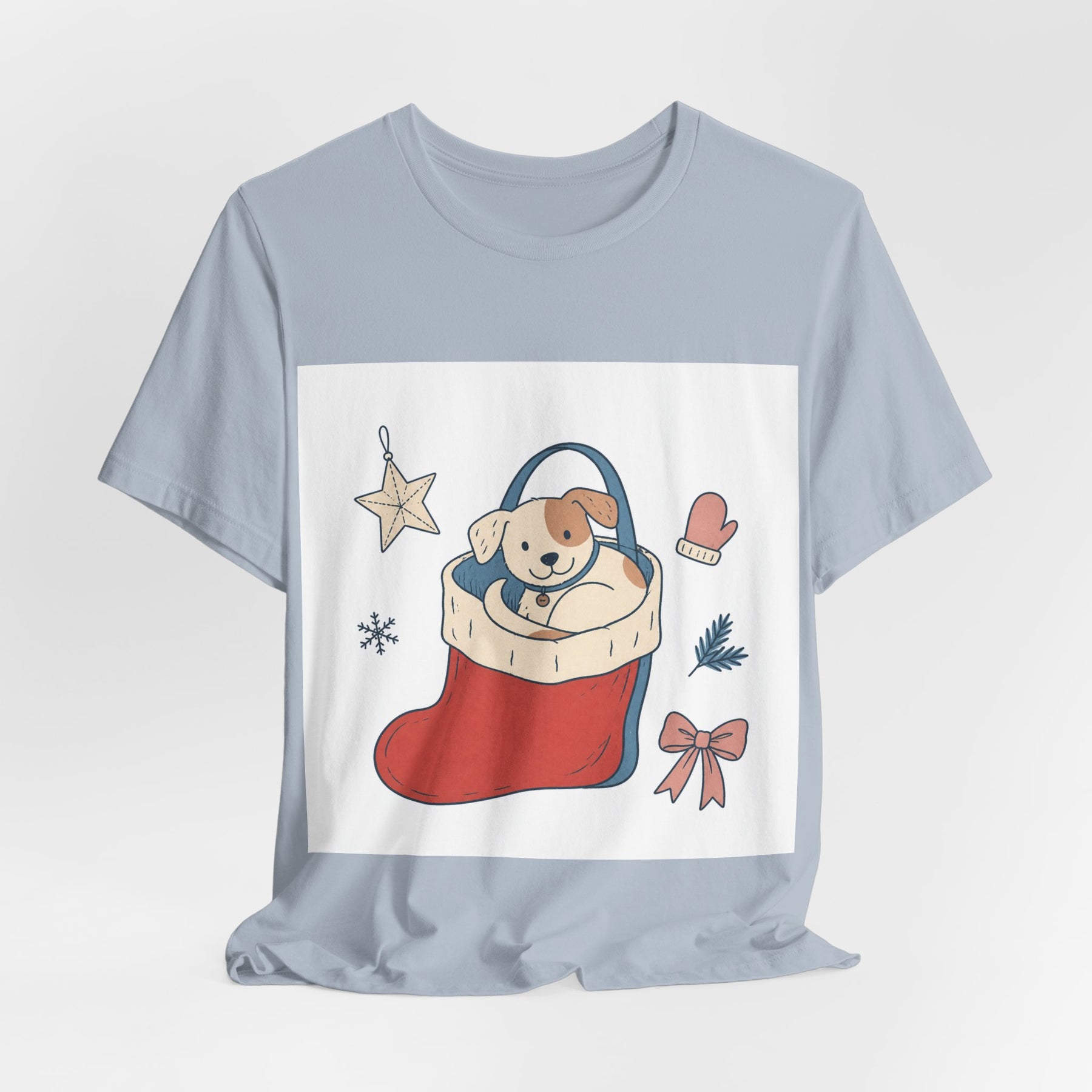 Mabu Pet Christmas Pastel Doodle Tee