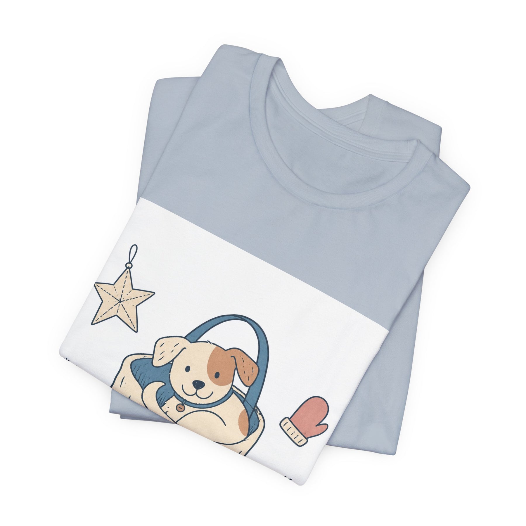 Mabu Pet Christmas Pastel Doodle Tee