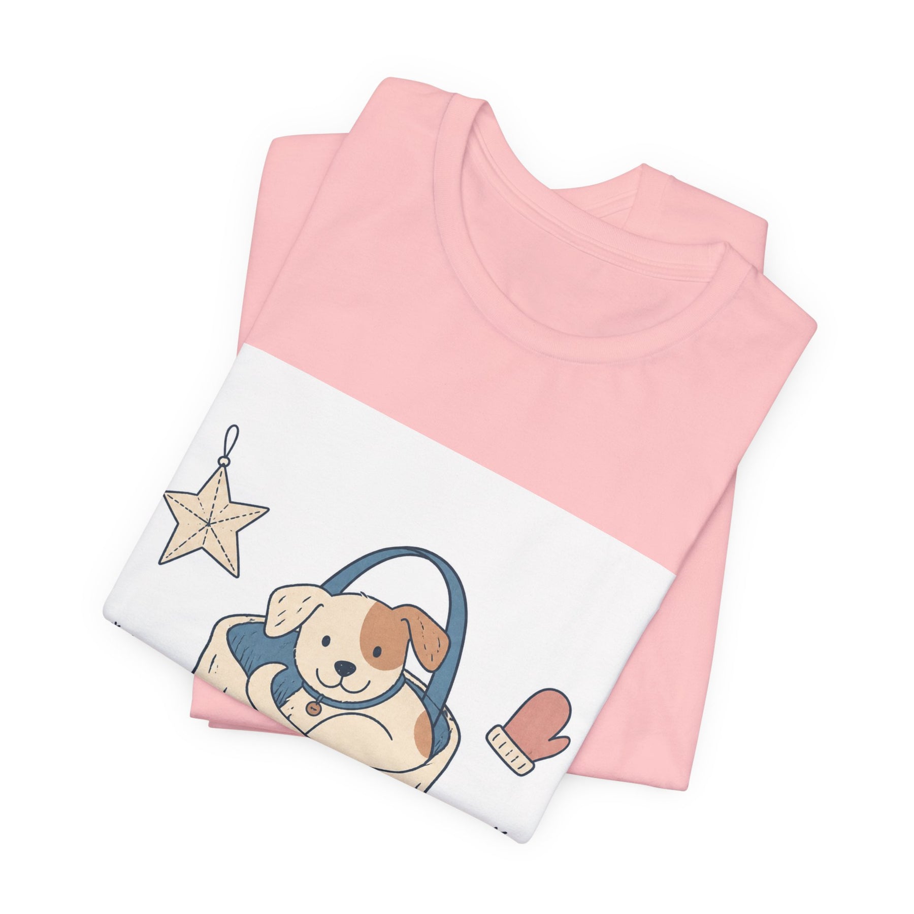 Mabu Pet Christmas Pastel Doodle Tee
