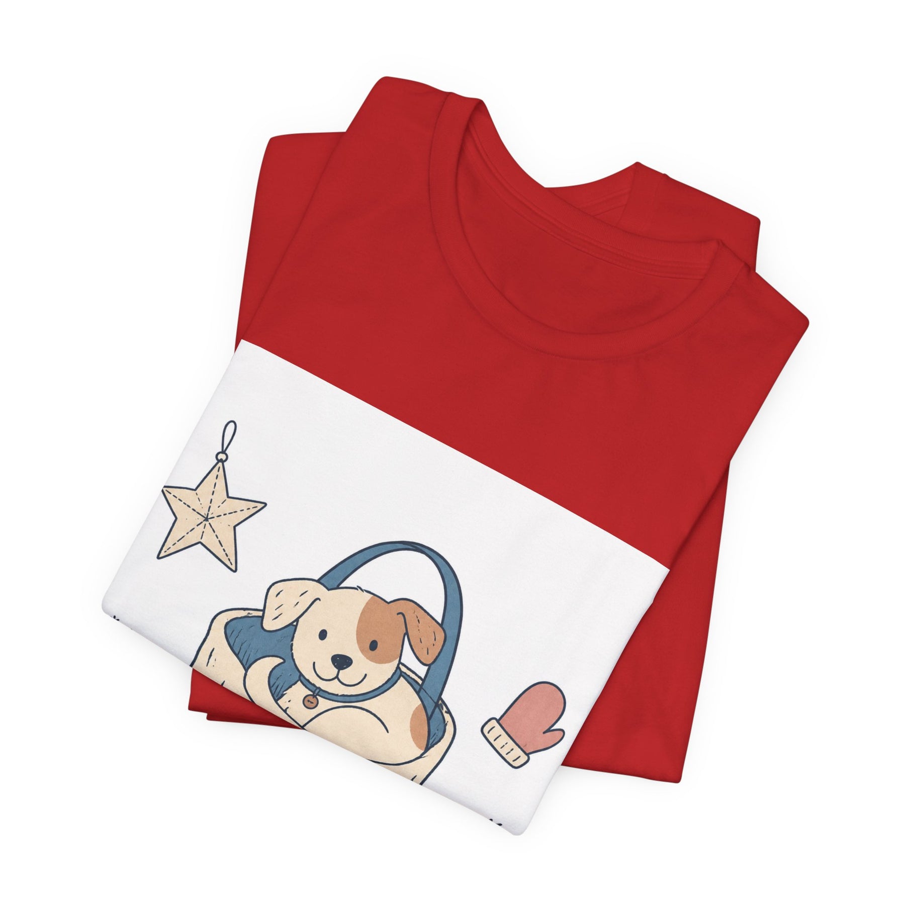 Mabu Pet Christmas Pastel Doodle Tee