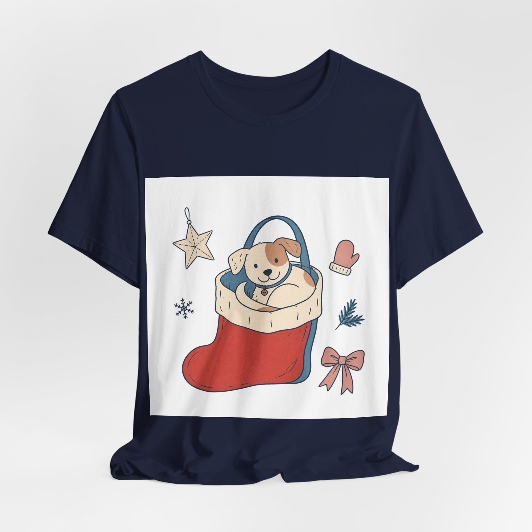 Mabu Pet Christmas Pastel Doodle Tee