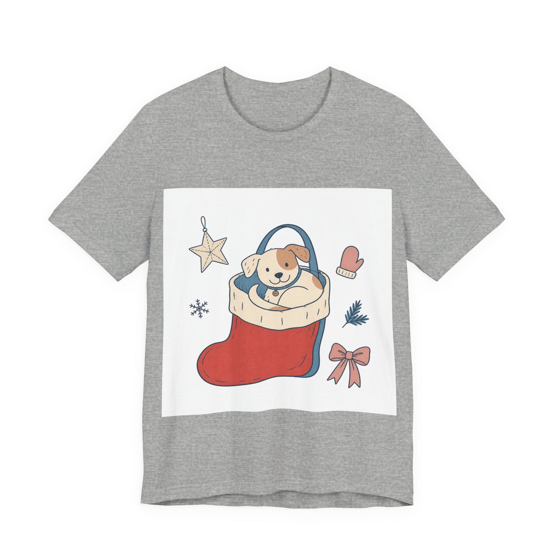 Mabu Pet Christmas Pastel Doodle Tee