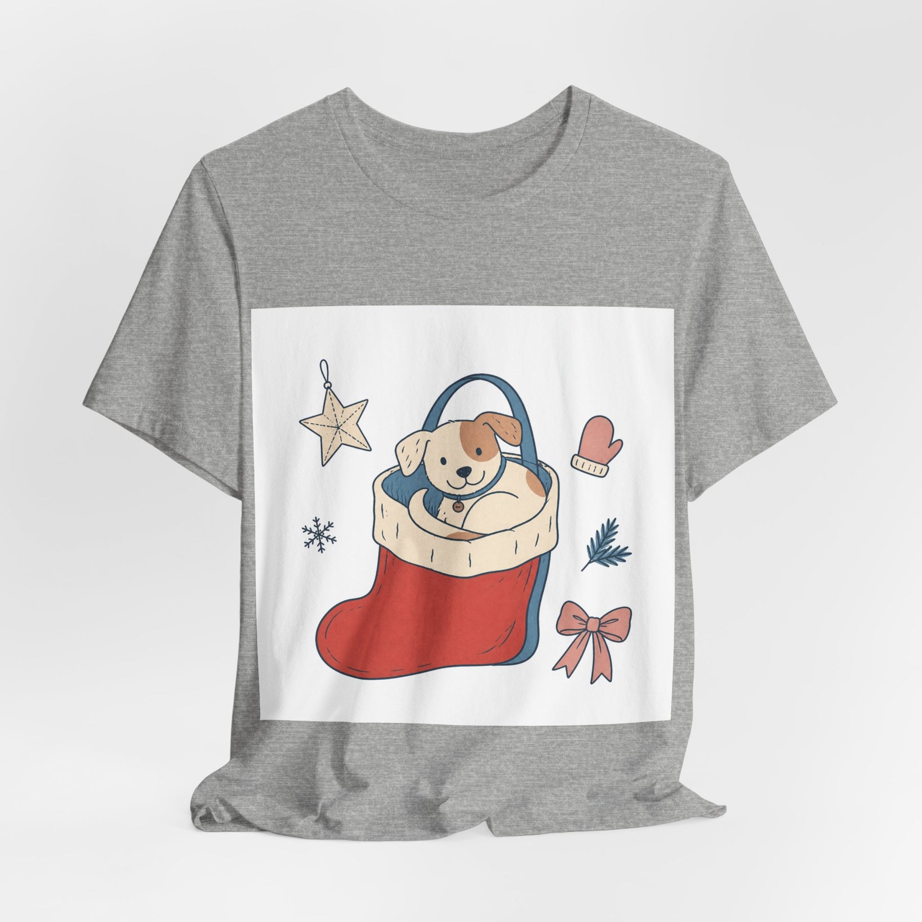 Mabu Pet Christmas Pastel Doodle Tee