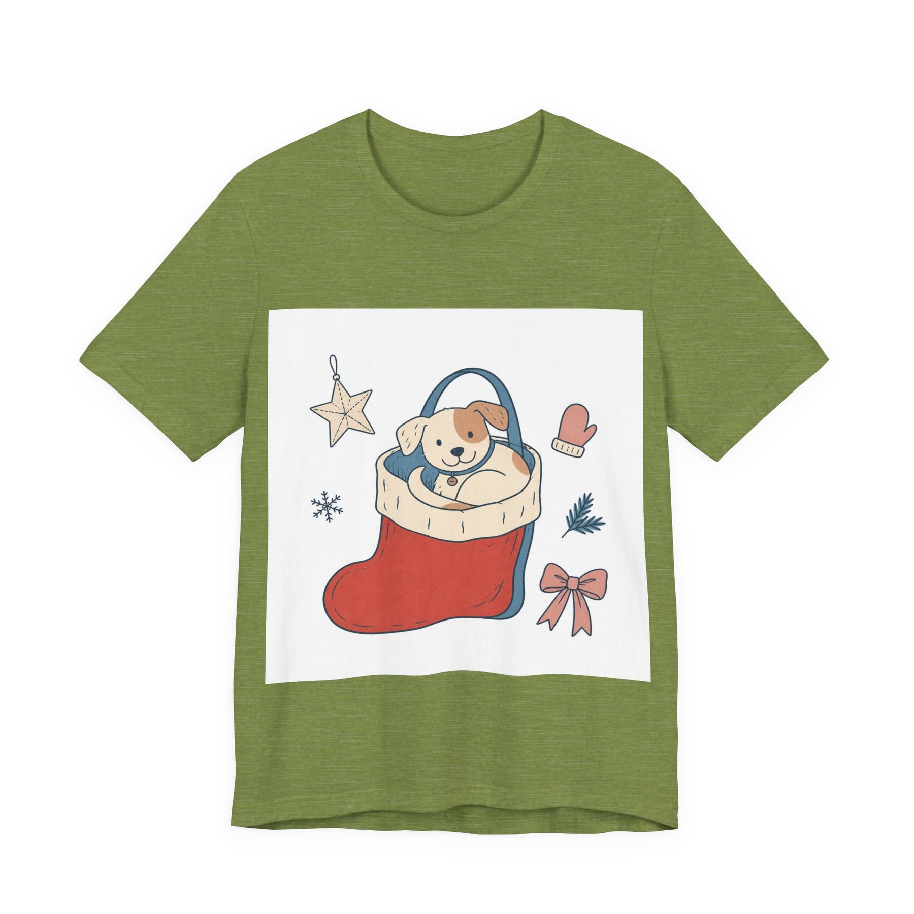 Mabu Pet Christmas Pastel Doodle Tee