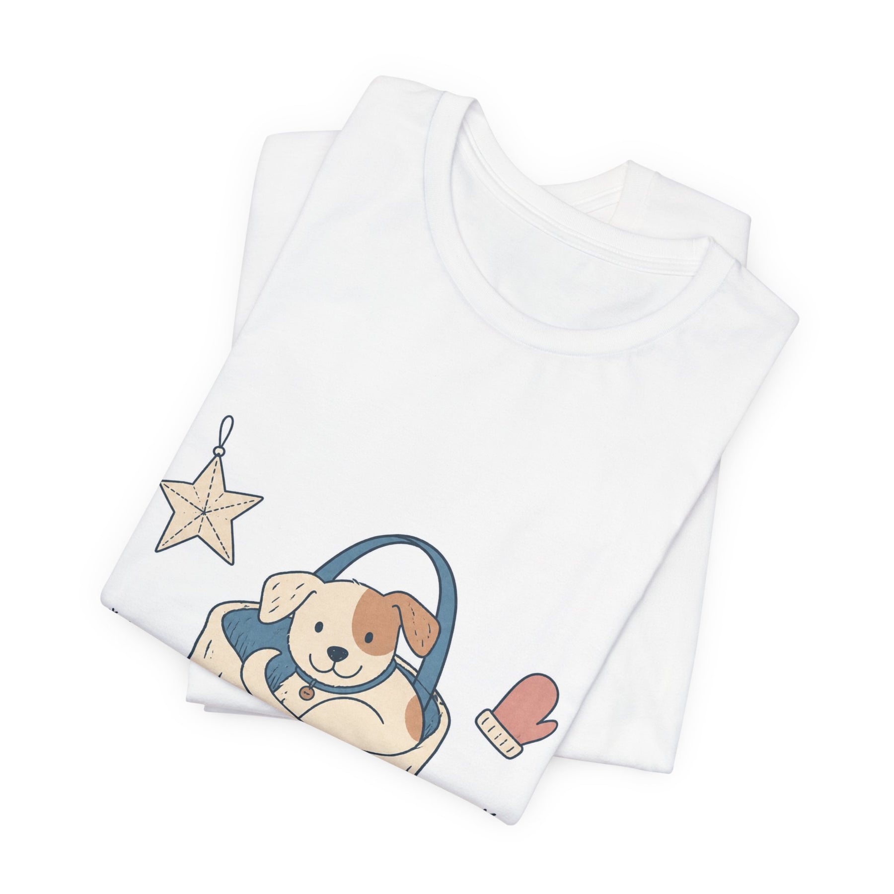Mabu Pet Christmas Pastel Doodle Tee