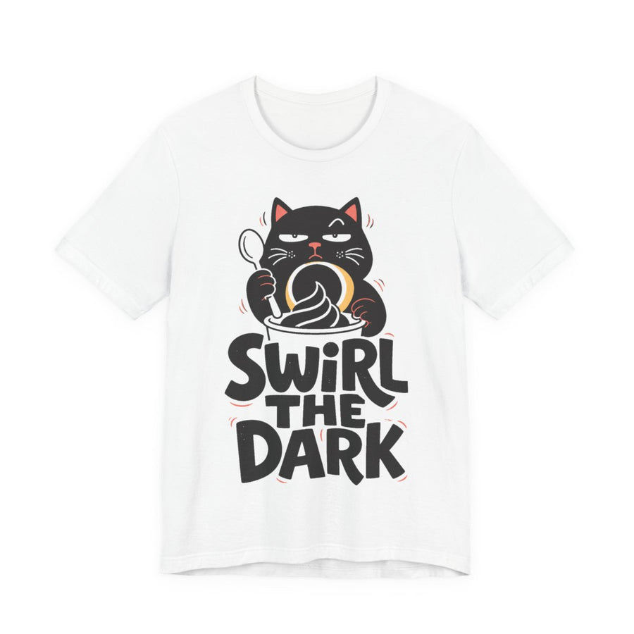 Sesame Cat Tee — Printify mockup